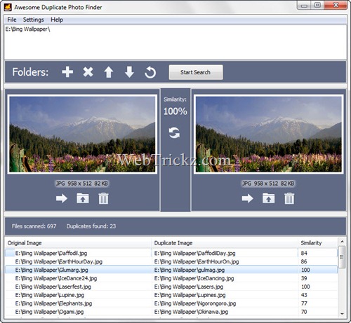 Awesome Duplicate Photo Finder